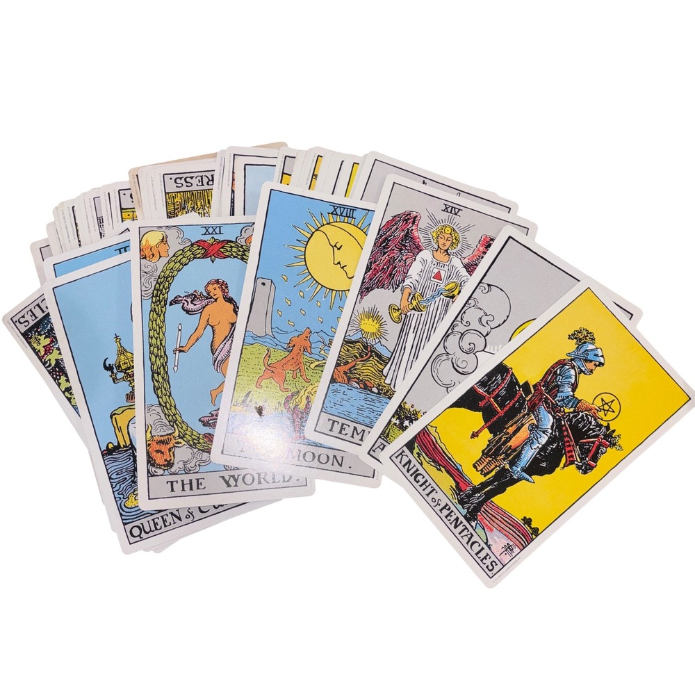 Giant Rider-Waite Tarot Deck US Games Systems Inc Pamela Colman Smith Oversized